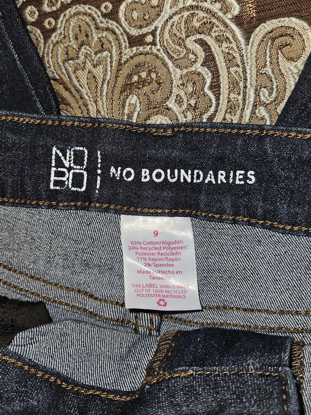 No Boundaries Dark Wash Denim Jeans - Classic Indigo